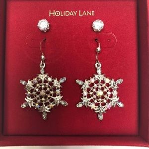 Holiday Lane earings New with box